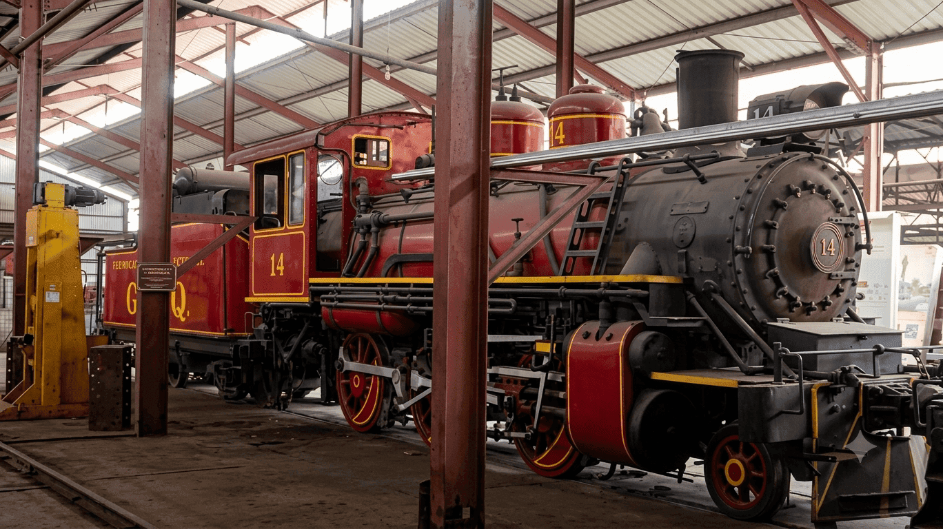 La locomotora 14 regresa a Cuenca para exhibición histórica