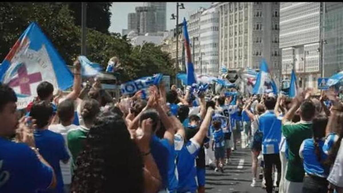 Dépor presenta 'Voa', su nuevo himno en el Teresa Herrera