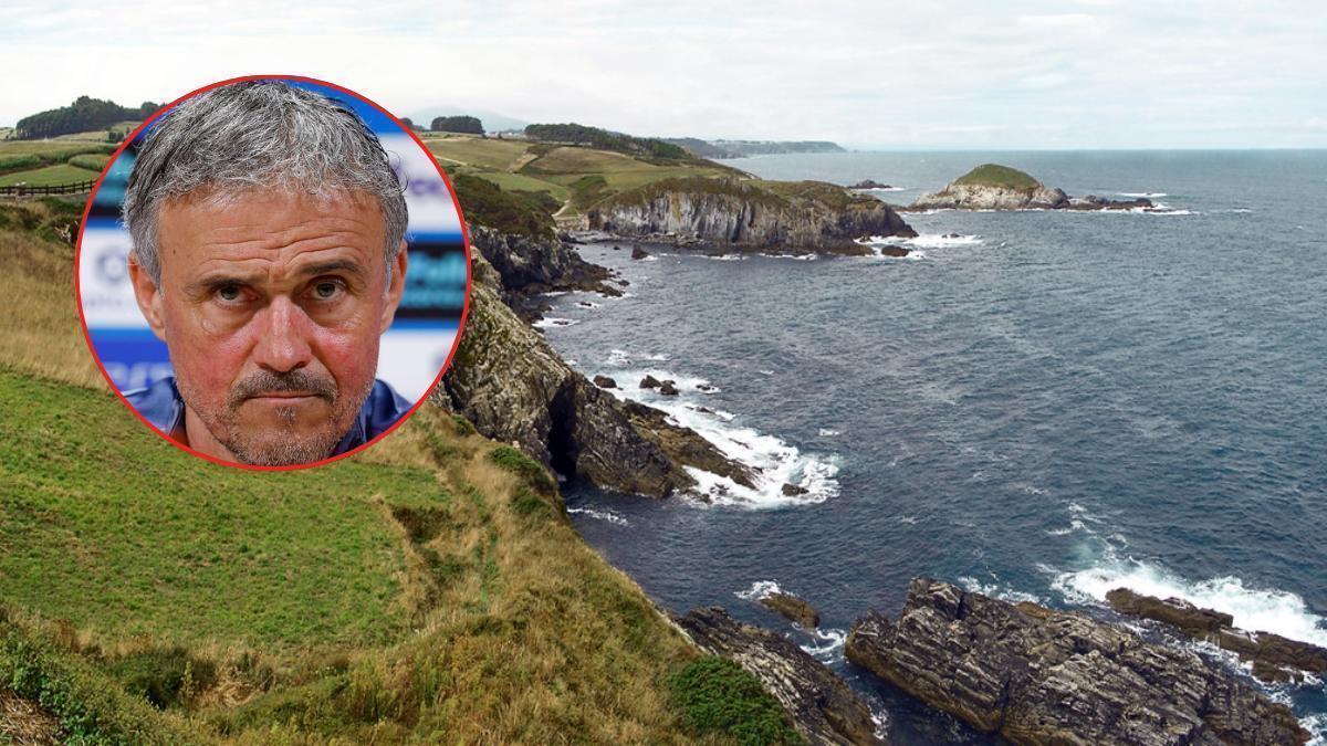 El refugio de Luis Enrique: un paraíso cantábrico con menos de 100 habitantes, donde destacan las carreteras estrechas y sus acantilados