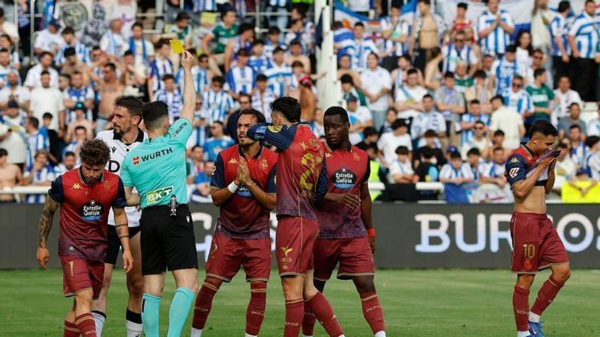 Deportivo de la Coruña: El CTA reconoce el error en el penalti de Quagliata que permitió al Burgos empatar con el Deportivo: "El VAR no debería haber intervenido"
