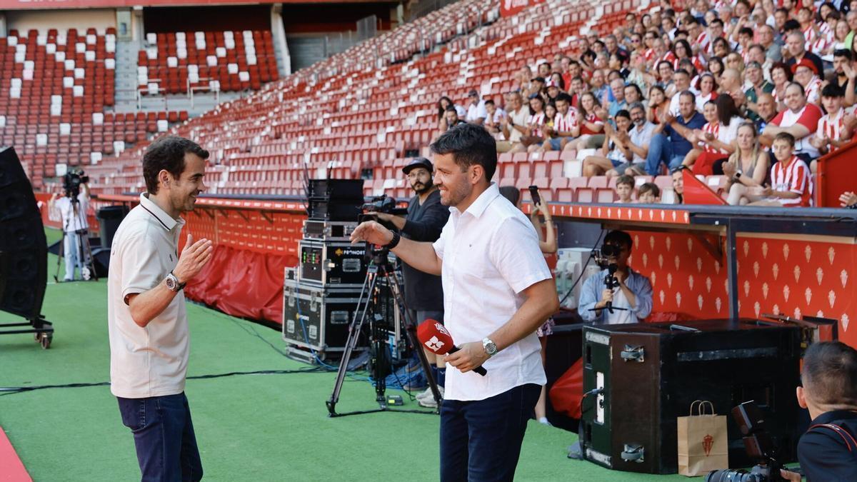 Nicolás Larcamón se une al Sporting de Gijón