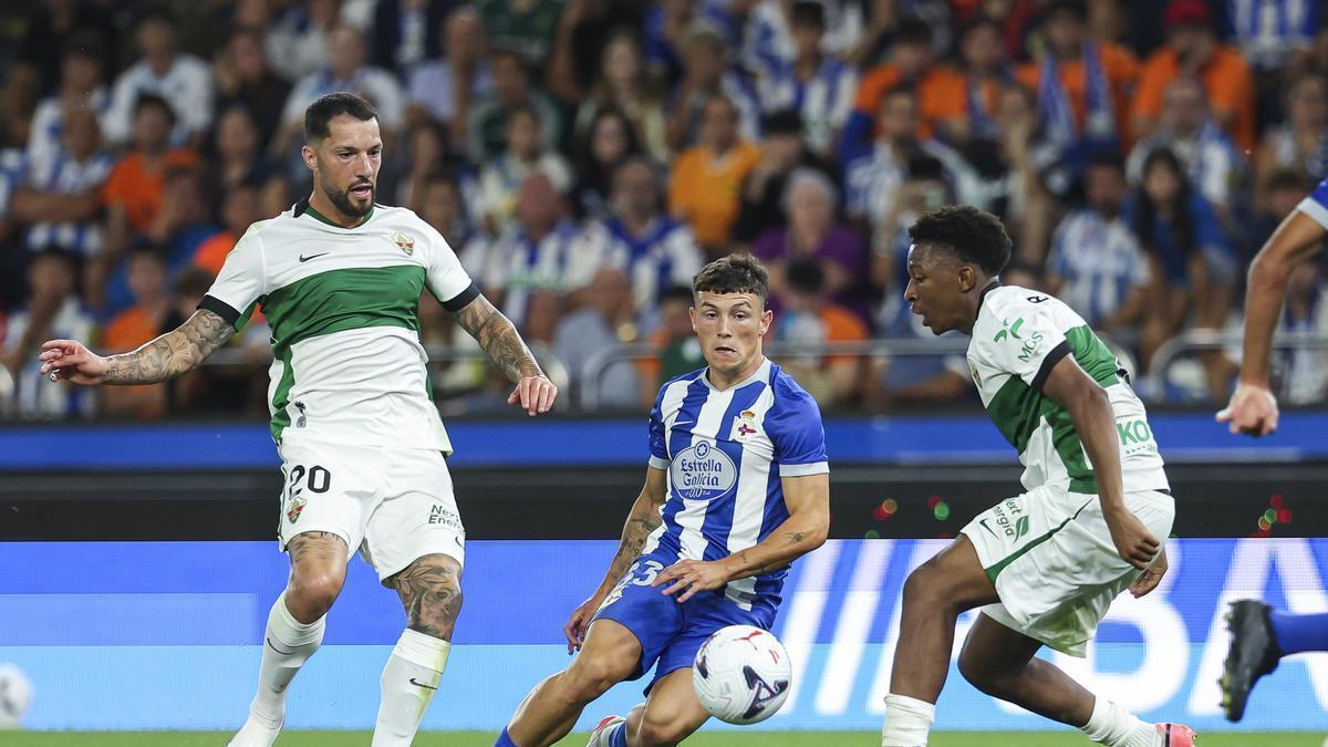 Kevin Sánchez cae de la lista del Depor y vuelve al Fabril