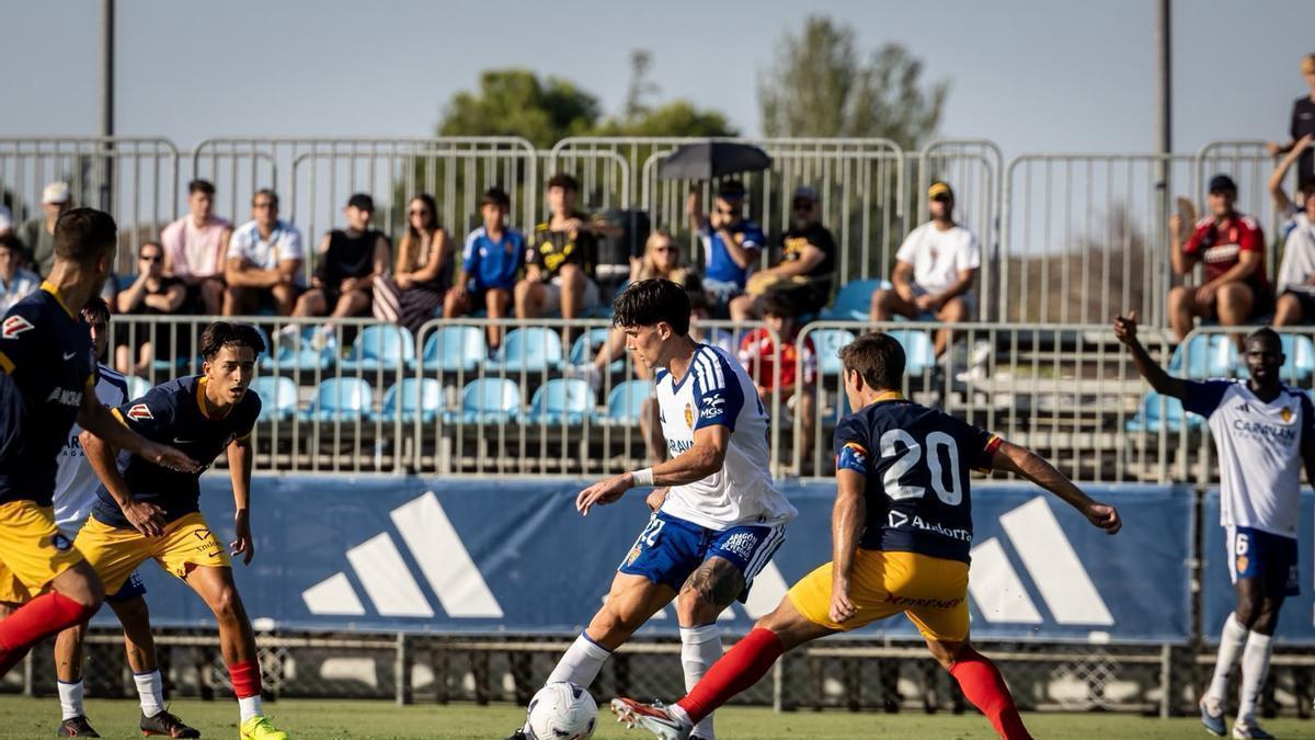 Real Zaragoza cae 0-1 ante Andorra en estreno de pretemporada