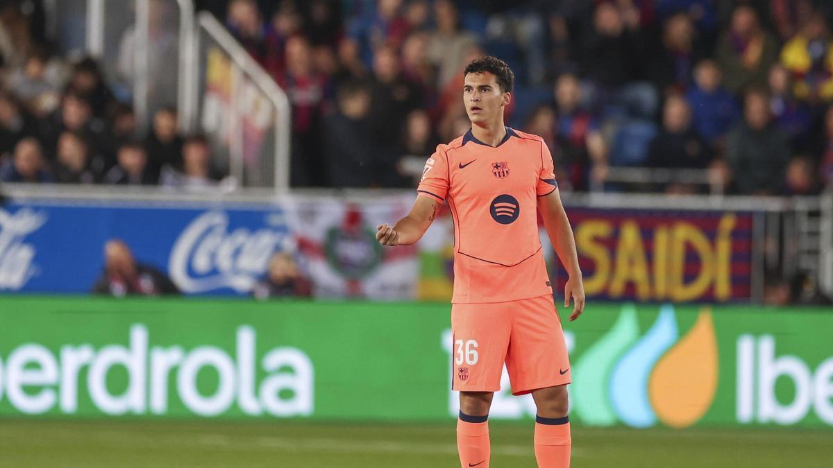 Álvaro Cortés debuta con el FC Barcelona en partido de Liga