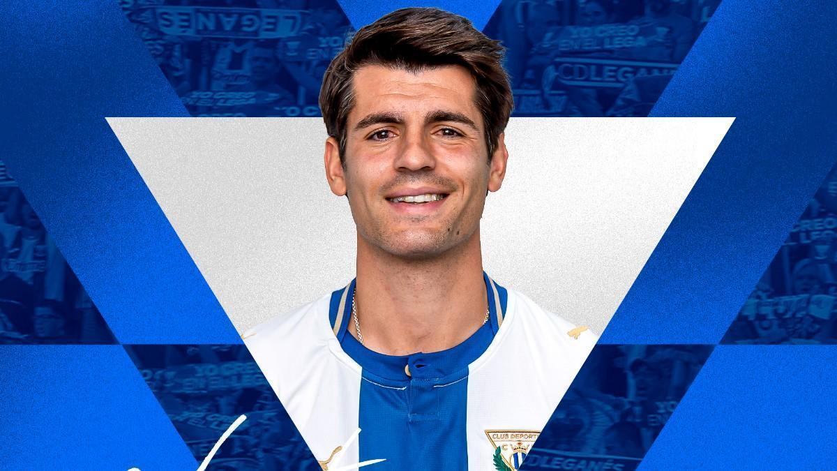Oficial: Morata llega cedido al Leganés
