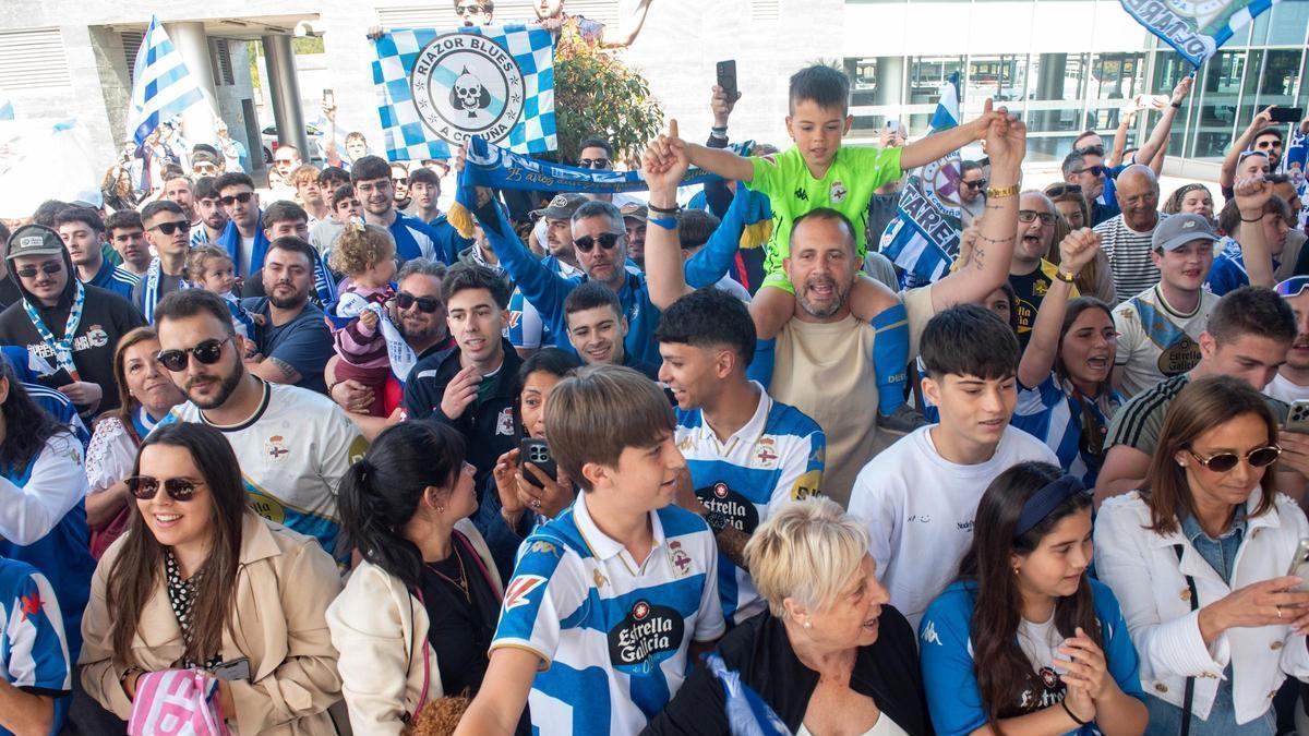 594 entradas para la afición del Deportivo en Valladolid y en unos días pueden salir más a la venta