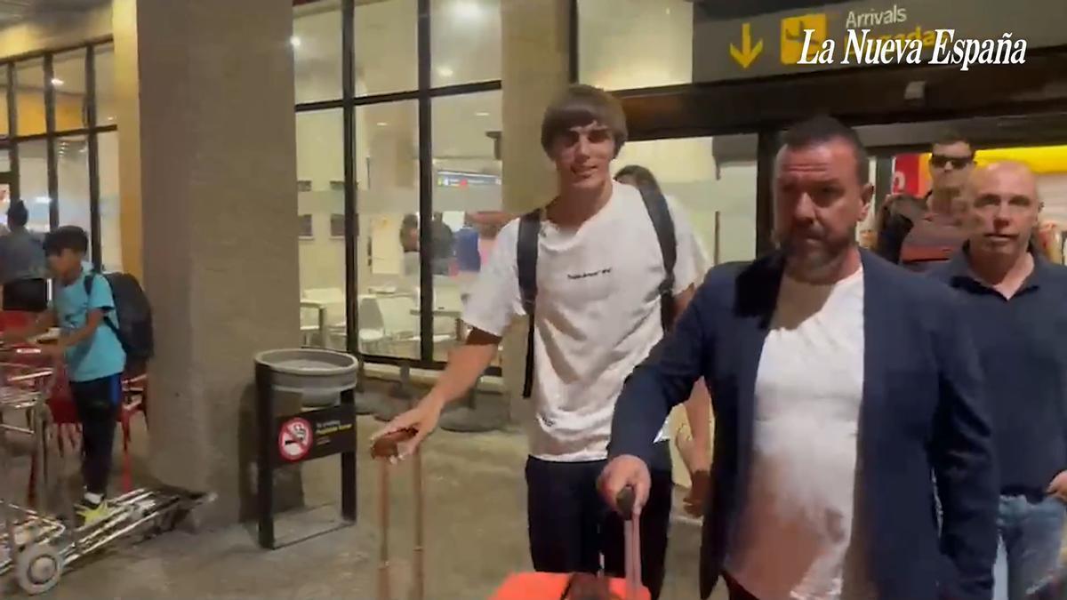 Andrés Cuenca llega al Sporting y se muestra entusiasmado