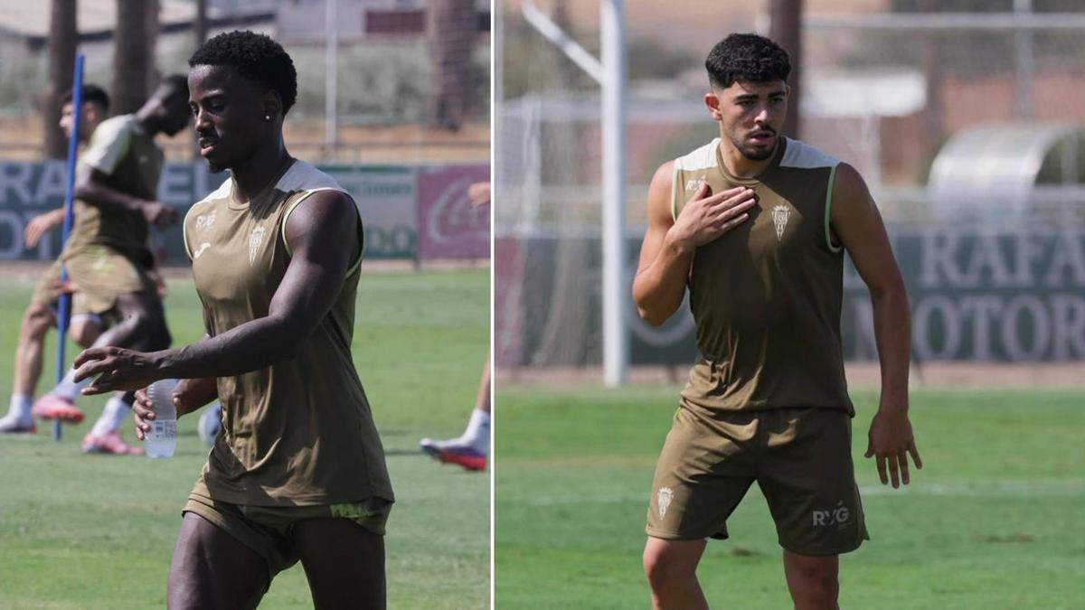 Dos buenas noticias para el Córdoba CF: Adilson y El Jebari comienzan a trabajar junto al grupo