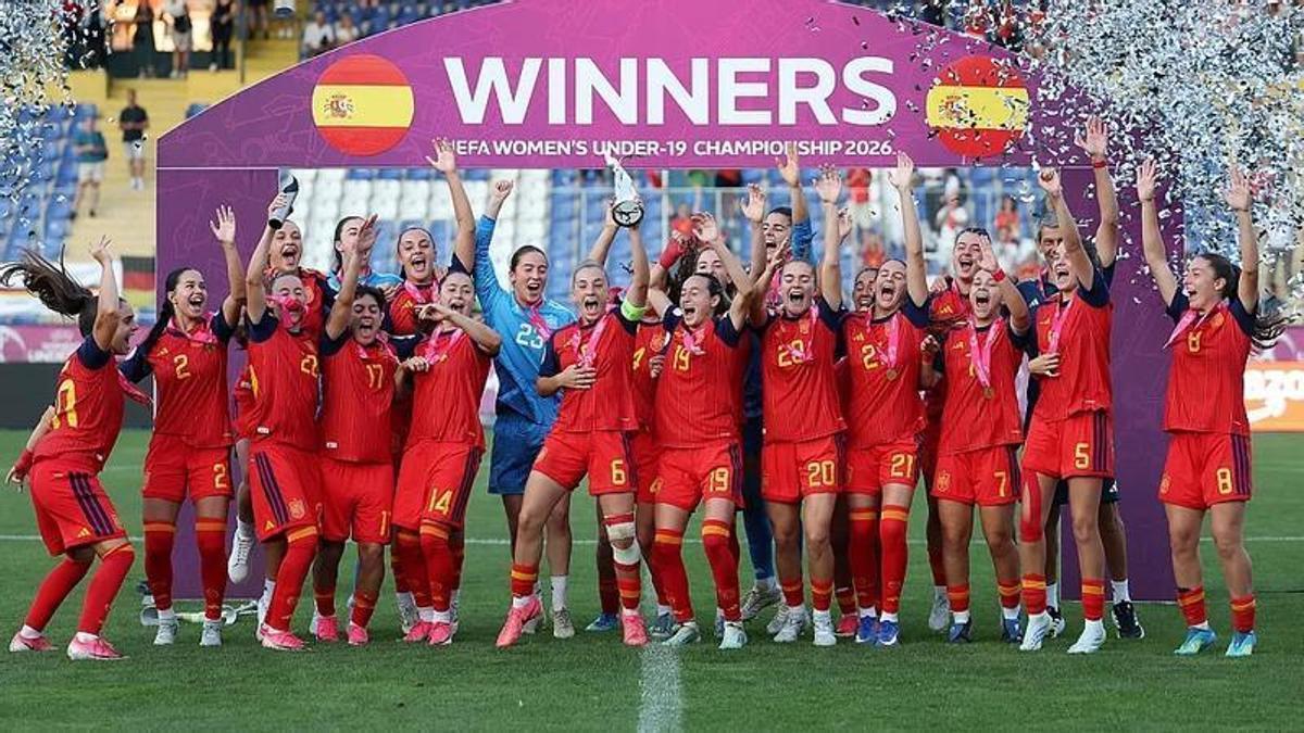 Las campeonas de Europa sub 19 son del Dépor Abanca