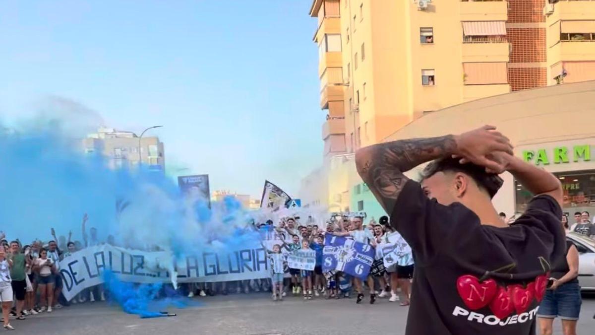 Málaga CF: La APA propone al Ayuntamiento de Málaga que el campo de La Luz lleve el nombre de David Larrubia