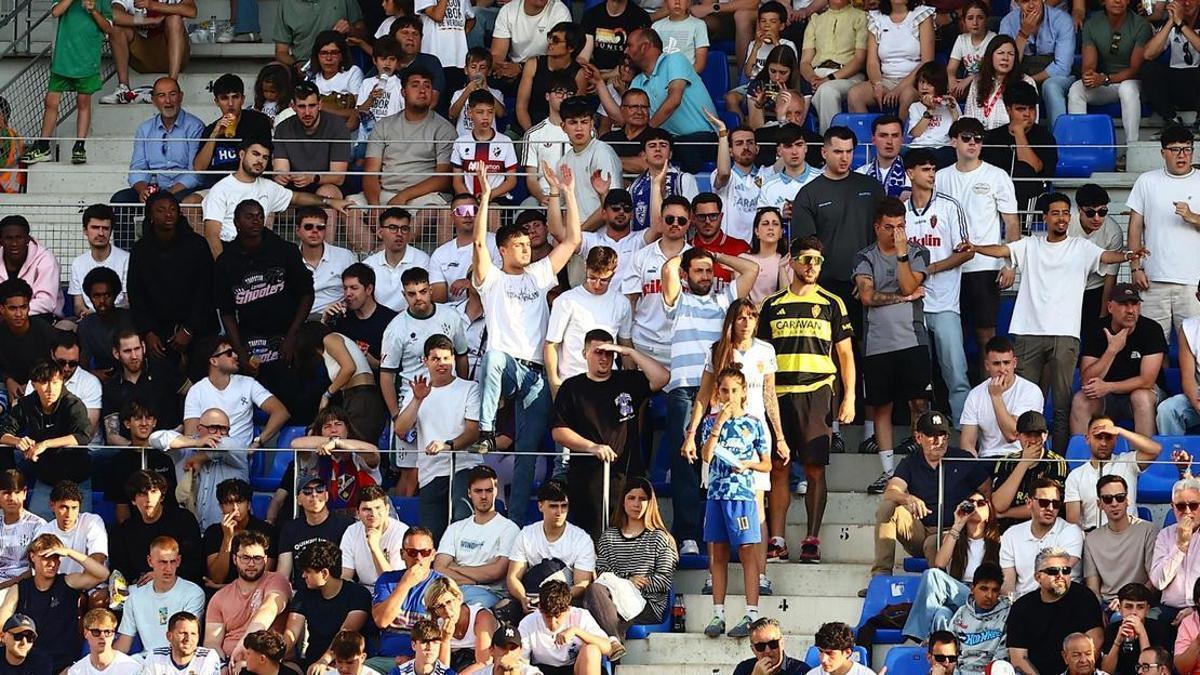 SD Huesca bajo crítica por acceso limitado a hinchas del Zaragoza