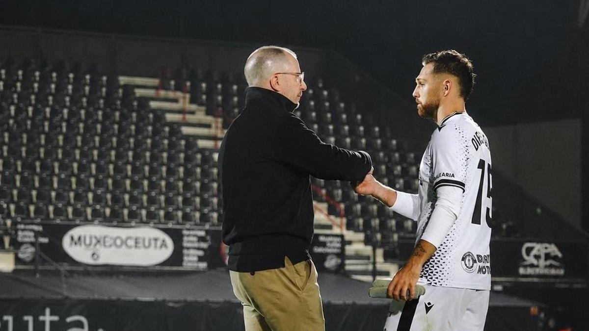 Diego González se despide del Ceuta y ficha por el Zaragoza