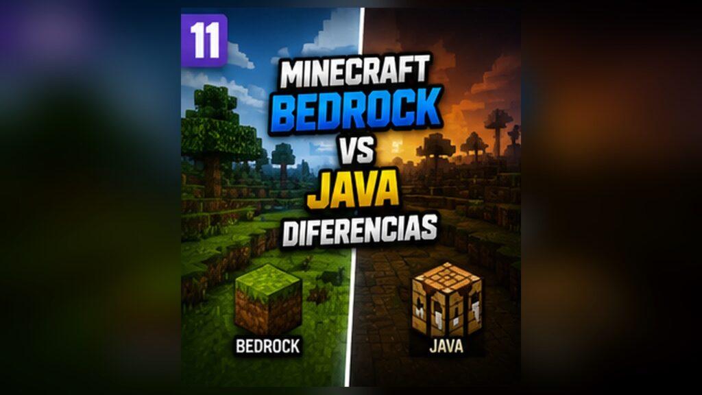 ¿Cómo saber si mi Minecraft es Java o Bedrock?