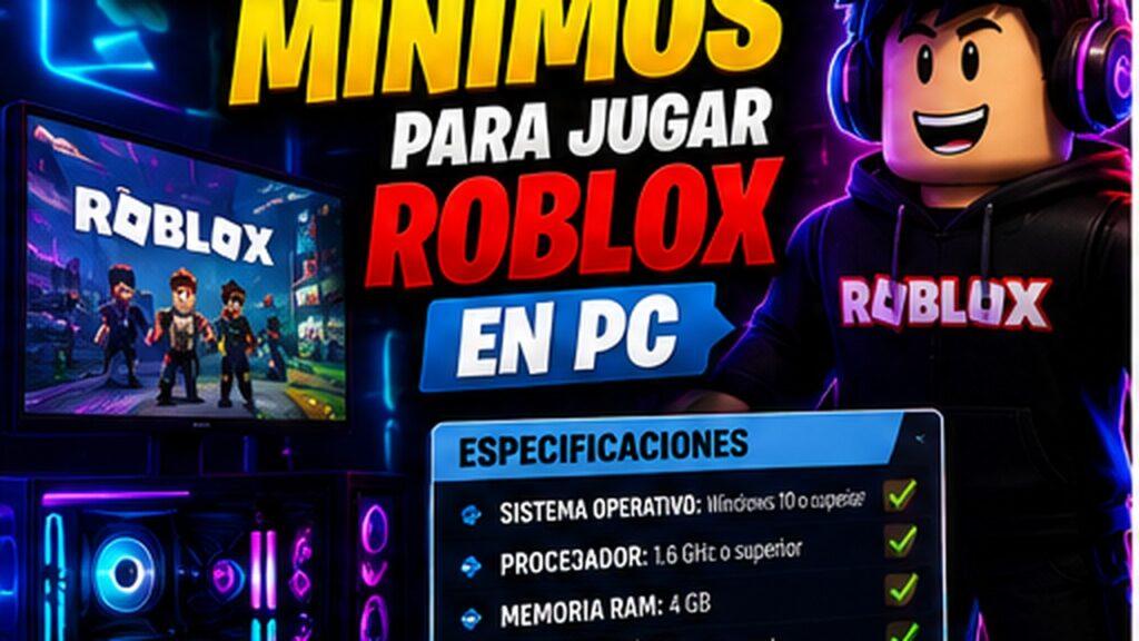 Mínimos para jugar Roblox en PC