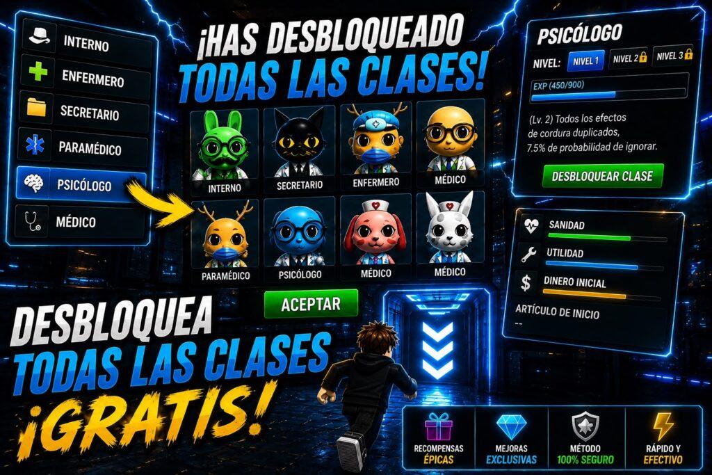 Cómo conseguir y mejorar todas las clases de Animal Hospital en Roblox: guía completa 2026