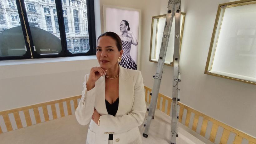 Patricia Robalino presenta su joyería en Madrid