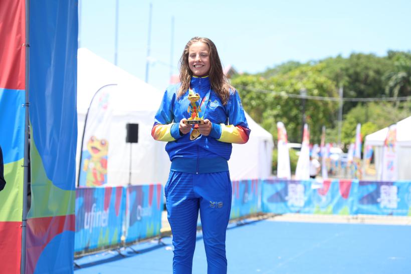 Manuela Ortega y su disciplina rumbo a los Juegos Olímpicos de la Juventud