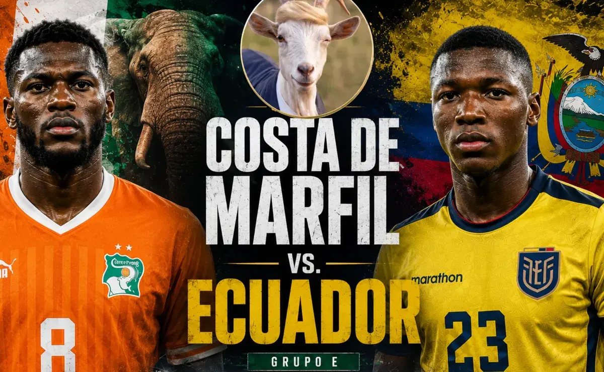 Predicción Mundial 2026: El resultado de Costa de Marfil vs. Ecuador, según La Cabra de Bolavip