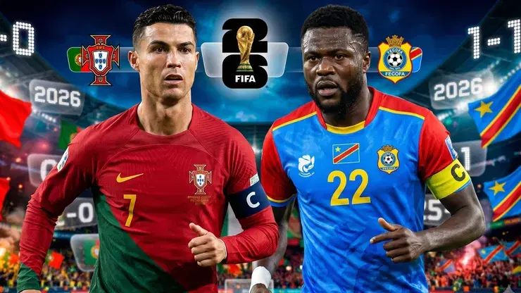 Portugal vs. RD Congo: resultado exacto según IA