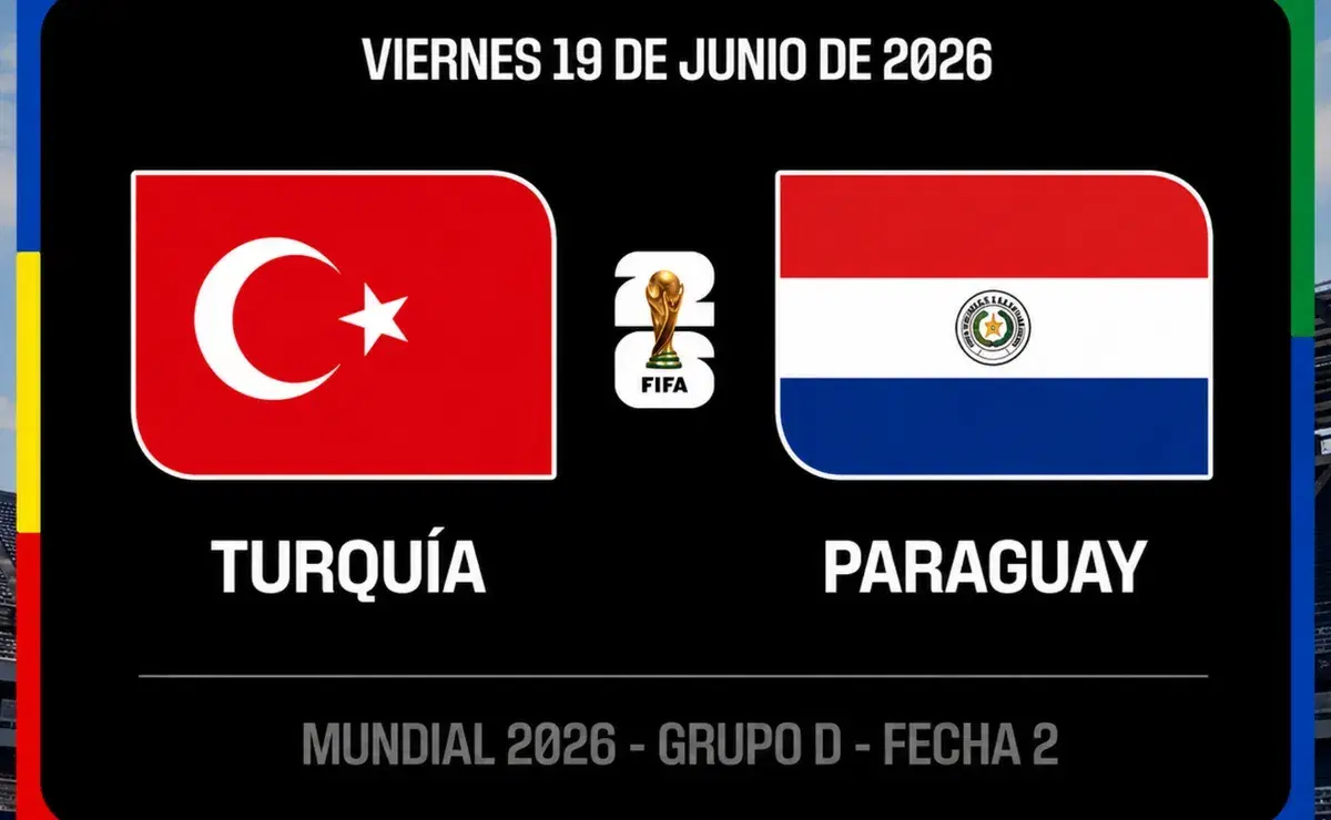 Dónde ver EN VIVO HOY Turquía vs. Paraguay por la fecha 2 de la fase de grupos del Mundial 2026