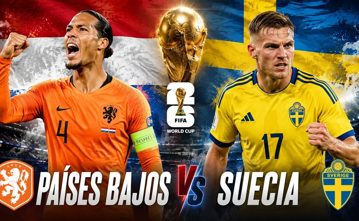 IA predice empate entre Países Bajos y Suecia