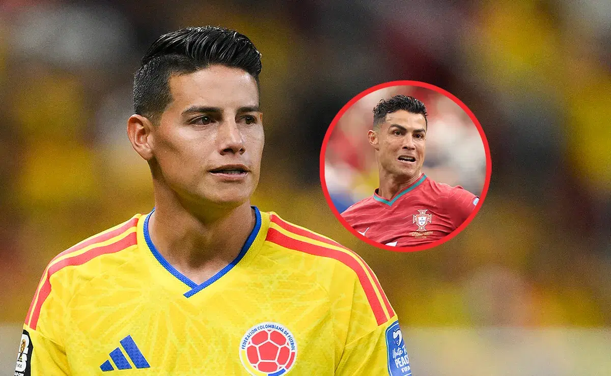 James Rodríguez le respondió a Cristiano Ronaldo por hablar de la Selección Colombia