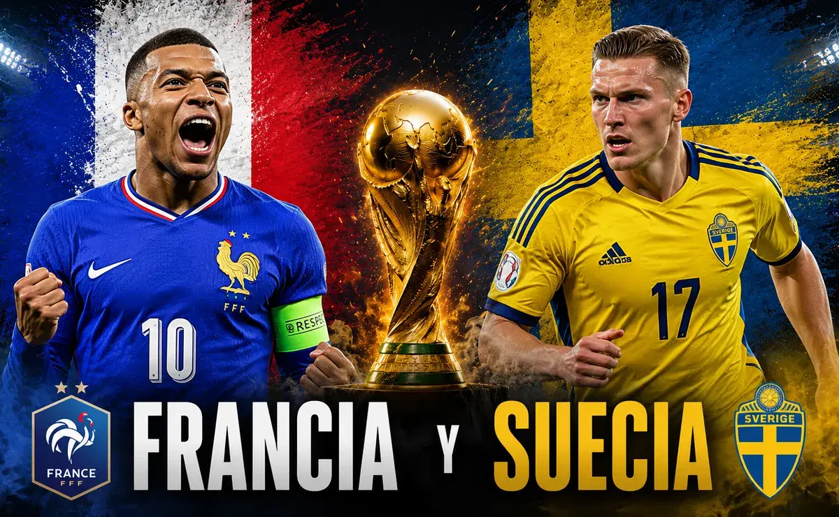 IA pronostica Francia 3-1 a Suecia en Mundial 2026