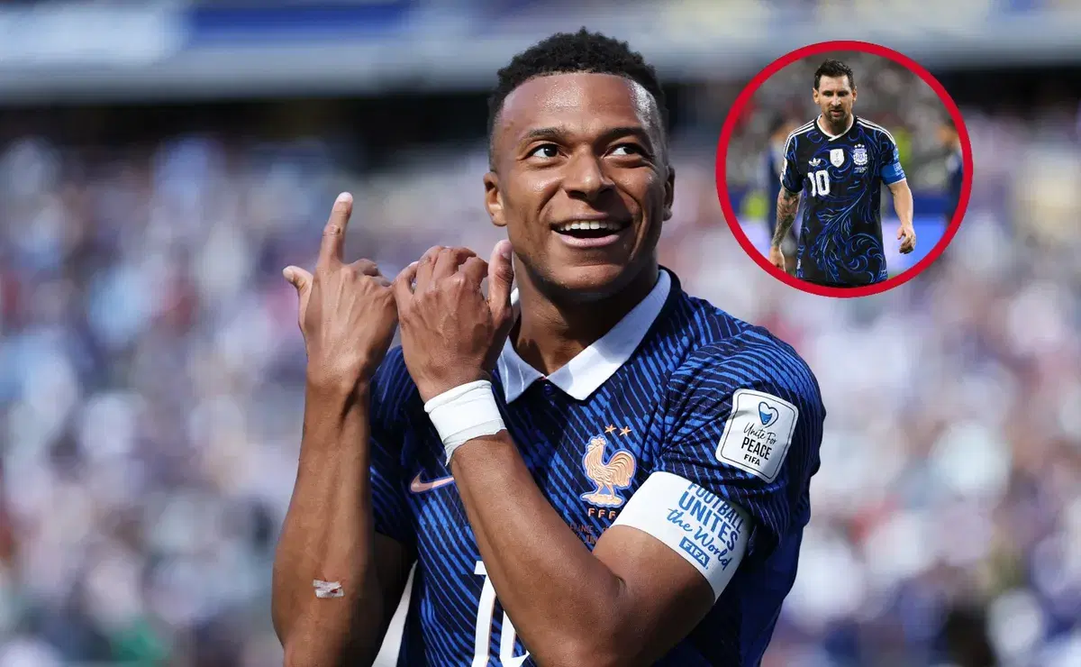 Mbappé se queda a un gol del récord de Messi en Mundiales