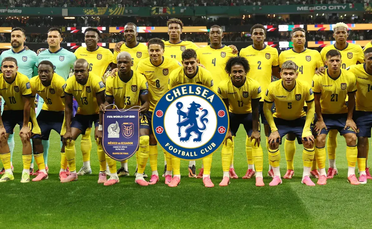 Chelsea estuvo viendo a este jugador ecuatoriano en el partido vs. México en los 16avos del Mundial 2026