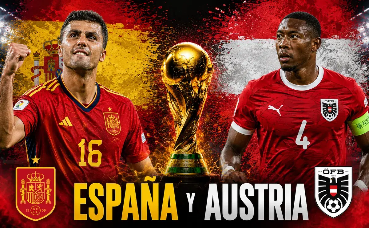 La IA predice un 2-1 para España ante Austria en el Mundial 2026