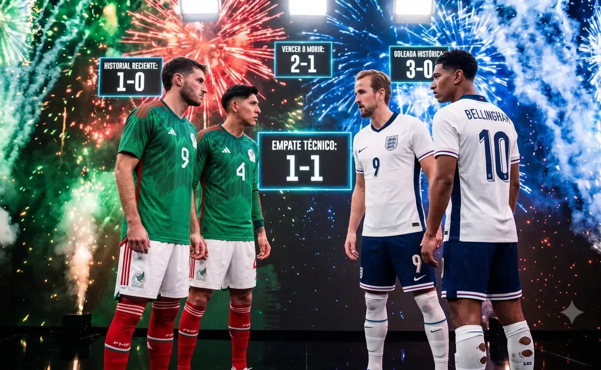 Predicción Mundial 2026: el resultado exacto de México vs. Inglaterra, según la IA