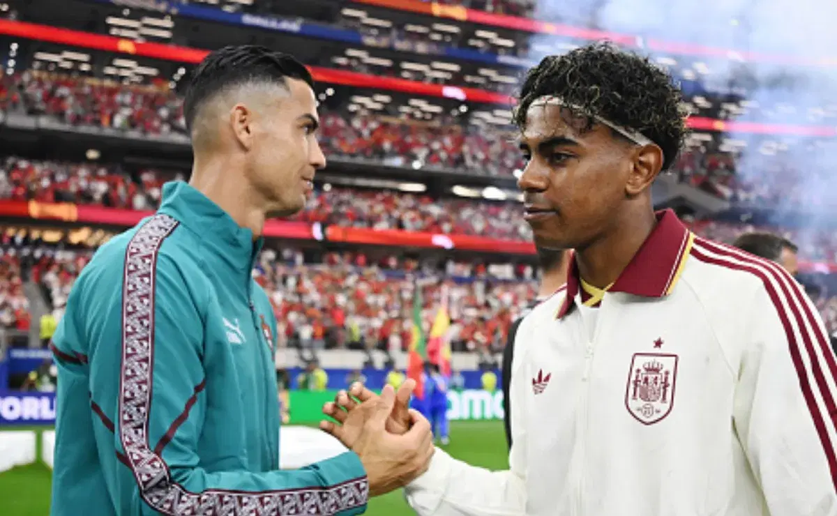 El gesto de Lamine Yamal hacia Cristiano Ronaldo tras la eliminación de Portugal del Mundial 2026