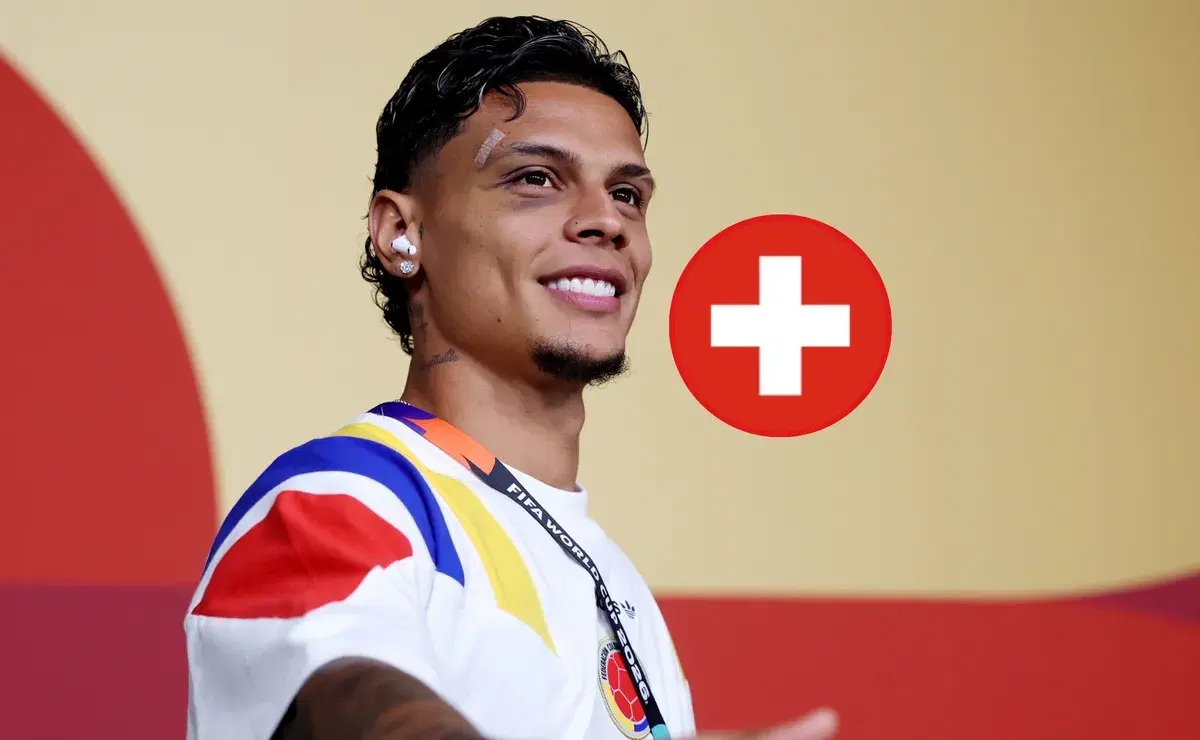 Richard Ríos, la gran ausencia en el Suiza vs Colombia