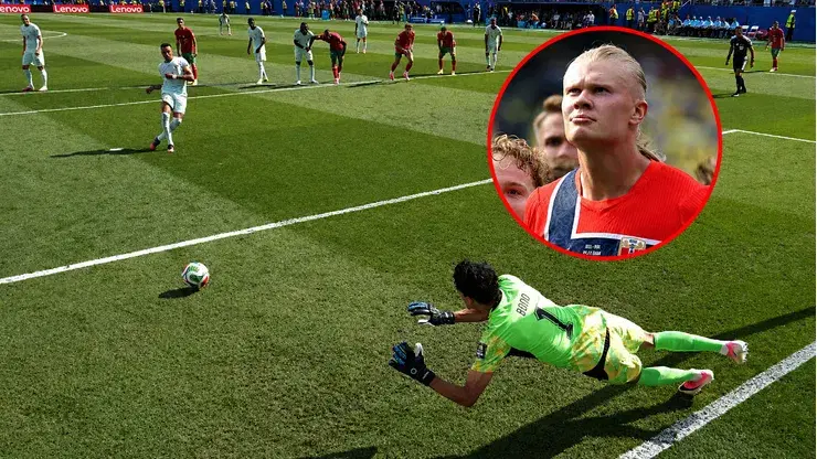 Haaland sobre penal errado de Mbappé: “Es demasiado”