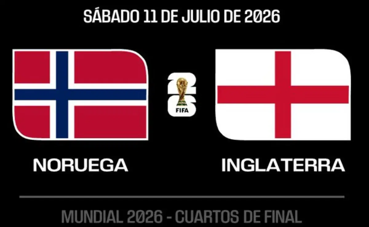 Dónde ver EN VIVO Noruega vs. Inglaterra en el Mundial 2026: TV y streaming