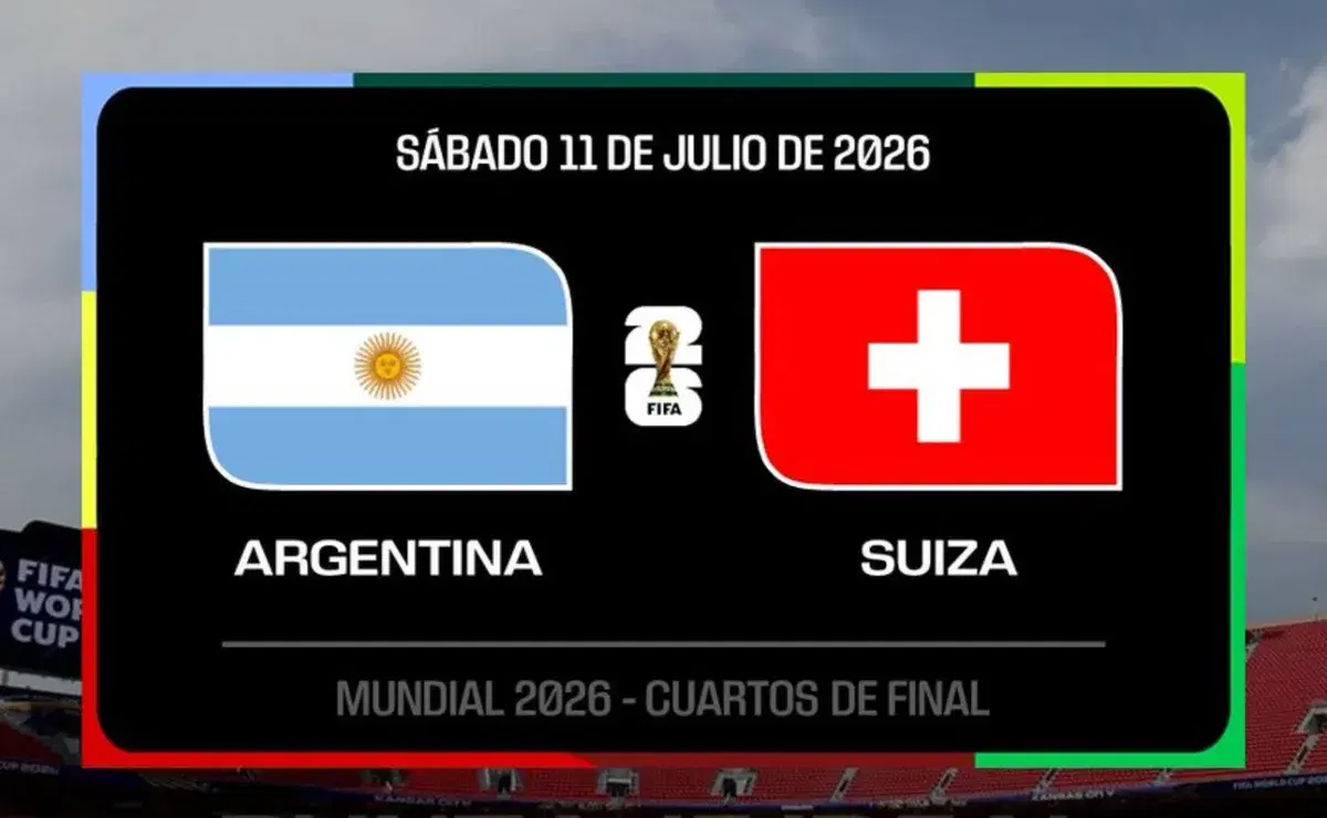 Argentina vs Suiza: hora y canales - Mundial 2026