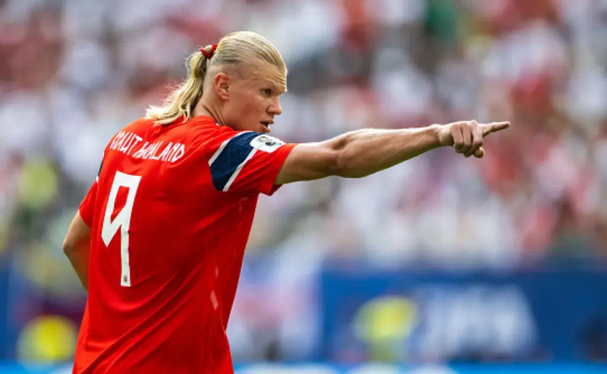 ¿Por qué la camiseta de Erling Haaland en Noruega dice "Braut Haaland"?