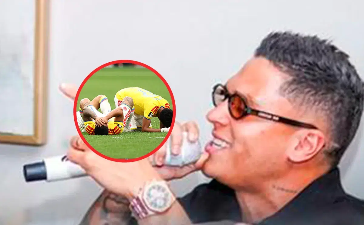 Juanfer Quintero le responde al periodista que lo señaló por irse de fiesta tras la eliminación de Colombia