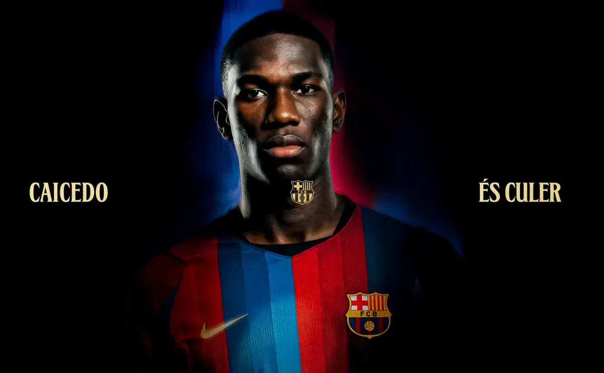 Josué Caicedo llega al FC Barcelona, pero con condiciones