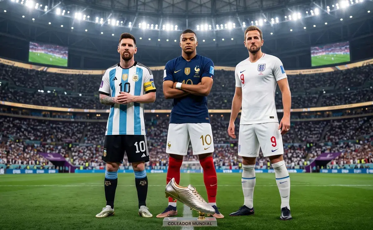 ¿Lionel Messi, Kylian Mbappé o Harry Kane? La Inteligencia Artificial revela quién será el goleador del Mundial 2026 - Bolavip