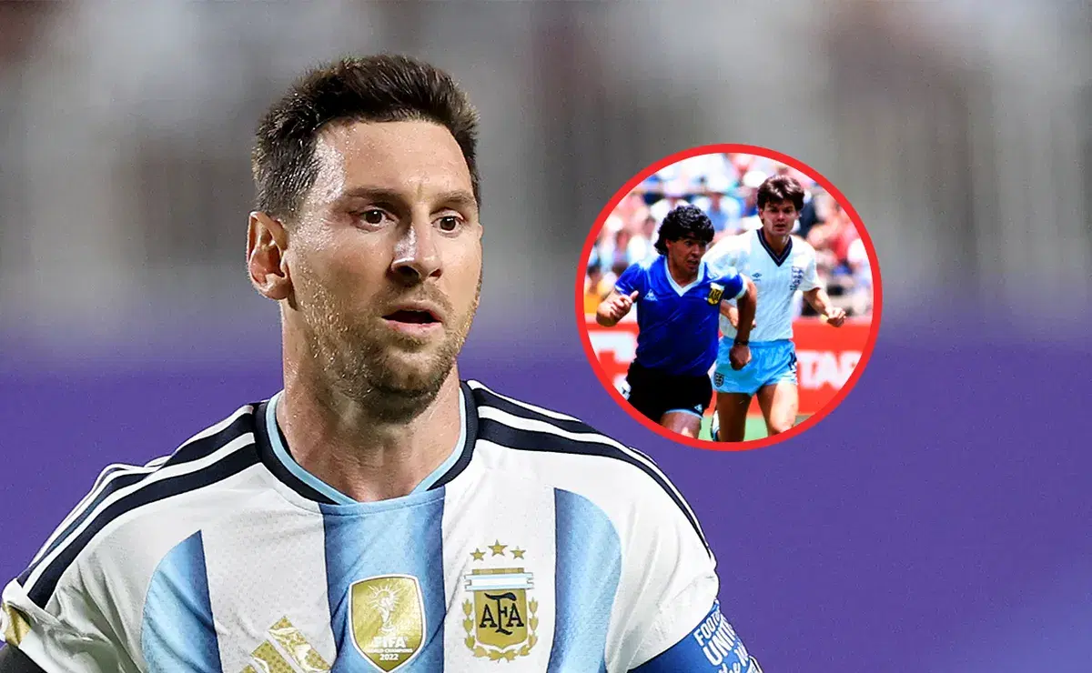 La confesión de Messi sobre el gol de Diego Maradona a Inglaterra: “No lo pude…