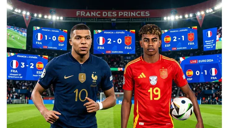 Francia vs España: La IA predice el resultado de la semifinal