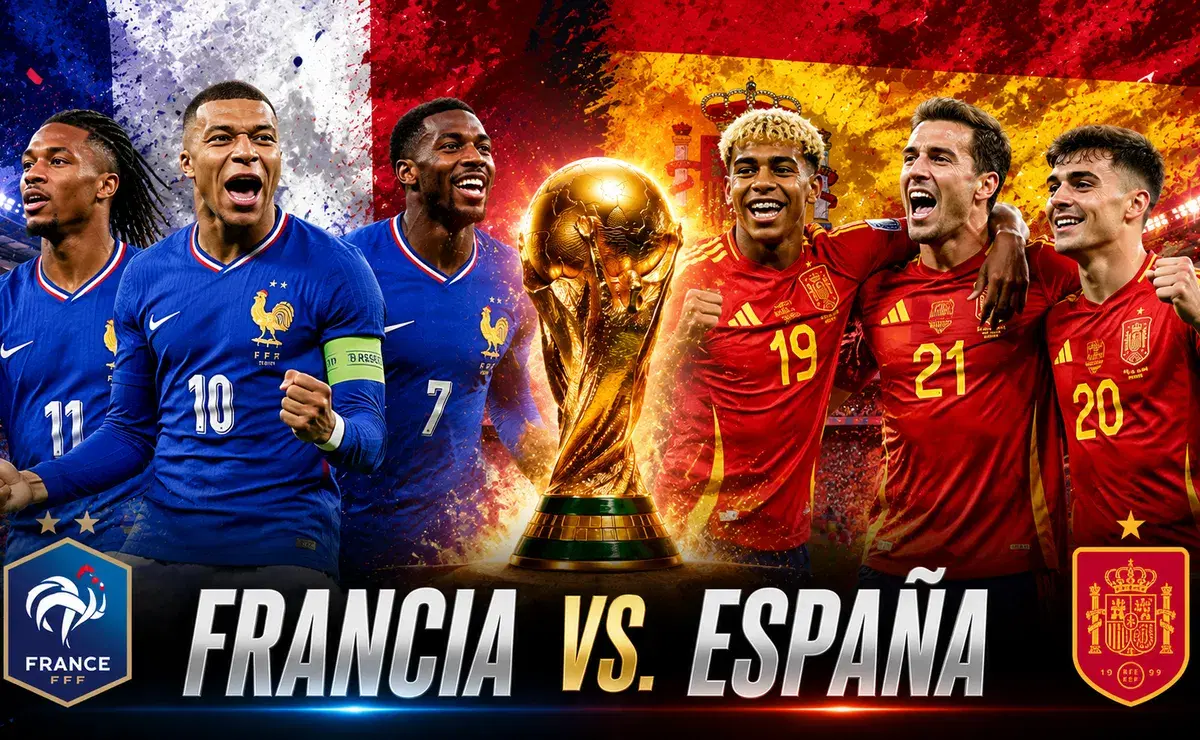 ¿Hasta dónde llegarían Francia y España en el Mundial 2026?