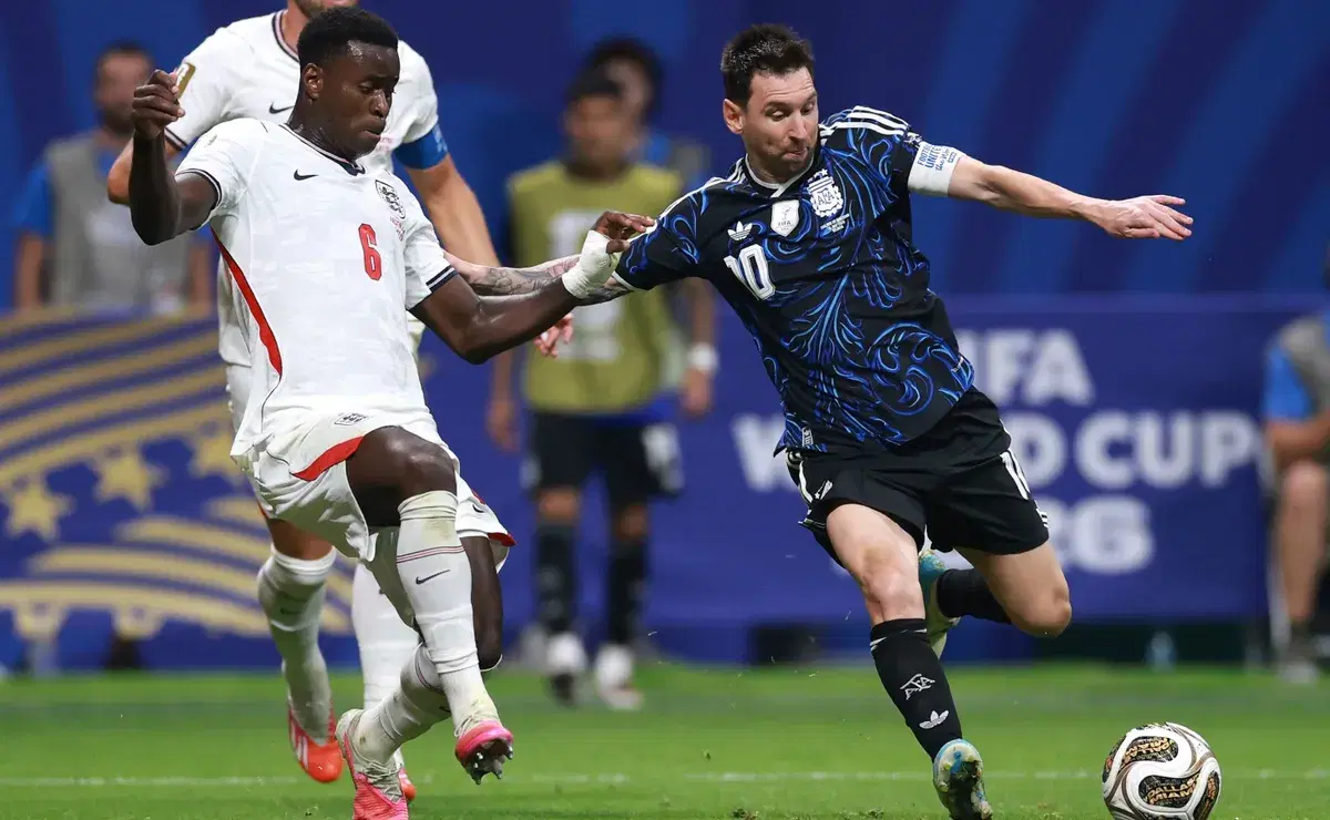Guehi sorprendió a Messi: “Buena suerte en la final”