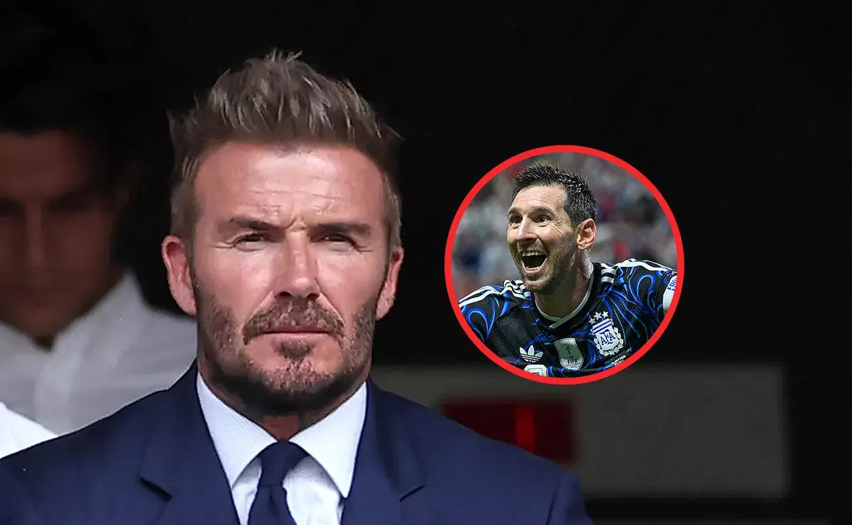 David Beckham reconoce los dos pases gol de Messi que eliminaron a Inglaterra