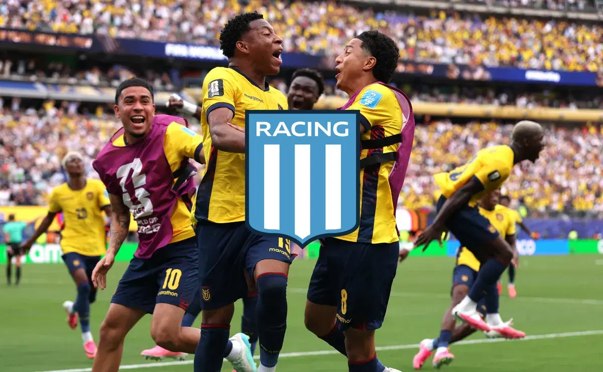 Racing no duda y le firma un contrato al jugador ecuatoriano, Alberto Campo