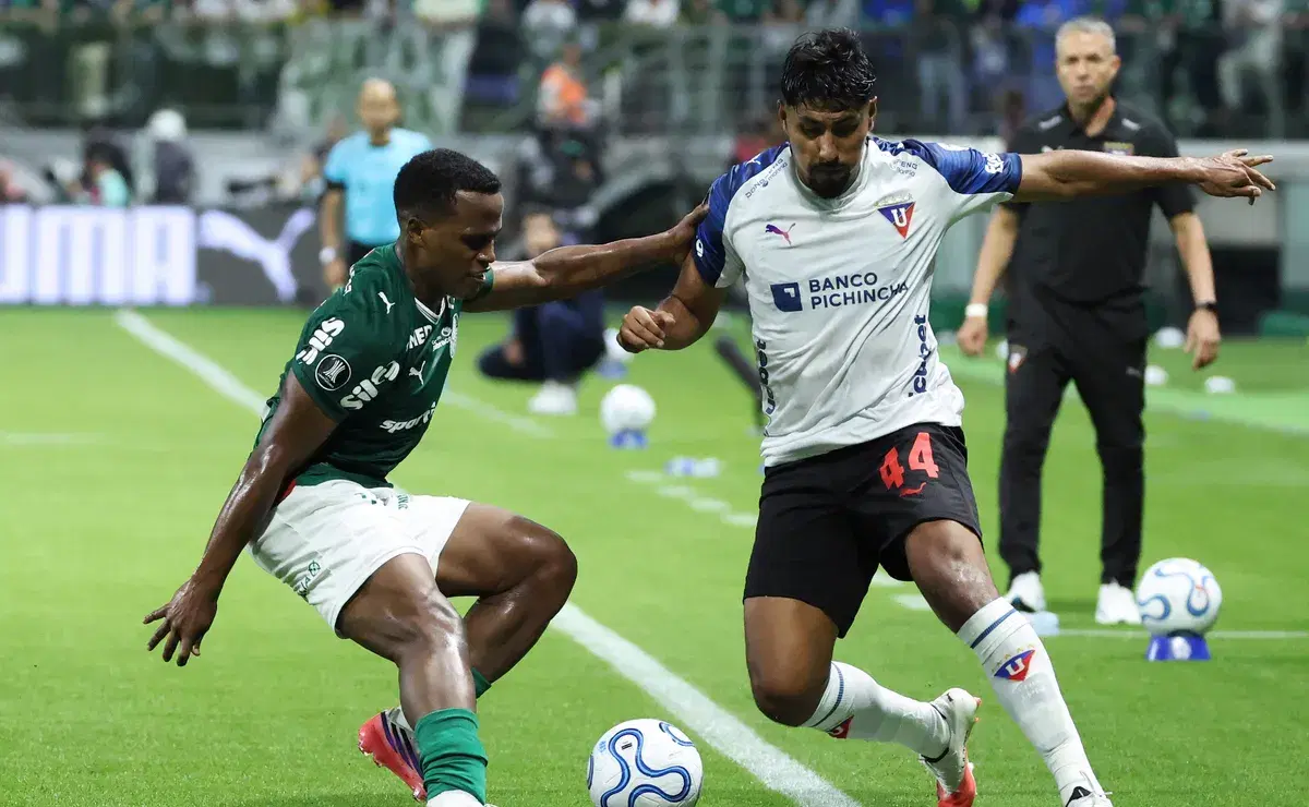 Liga de Quito busca remontar ante Palmeiras en la Libertadores