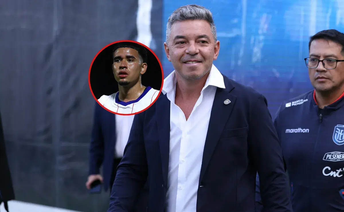 Marcelo Gallardo excluye a Kendry Páez de la convocatoria de Ecuador