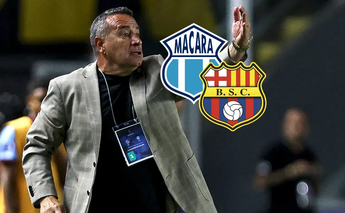 El futuro de Sanguinetti: ¿Macará o Barcelona SC?