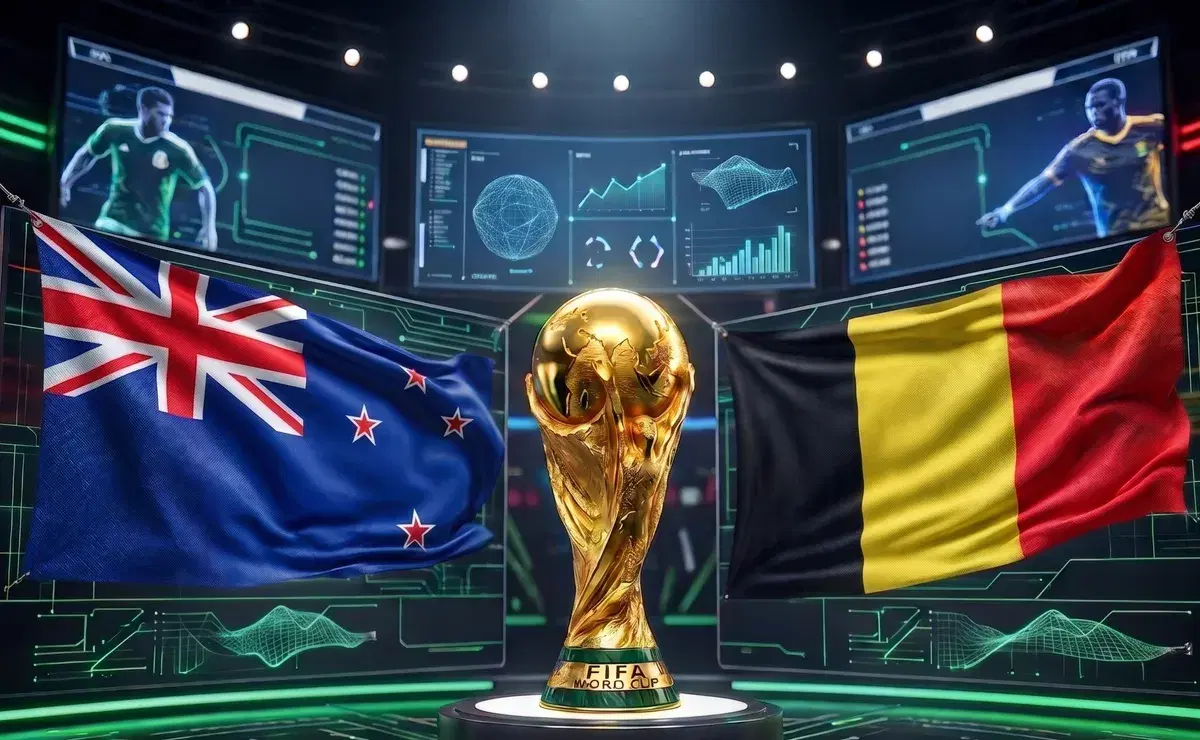 NUEVA ZELANDA vs BÉLGICA: Horario y qué canal transmite en vivo y online por TV el Mundial 2026